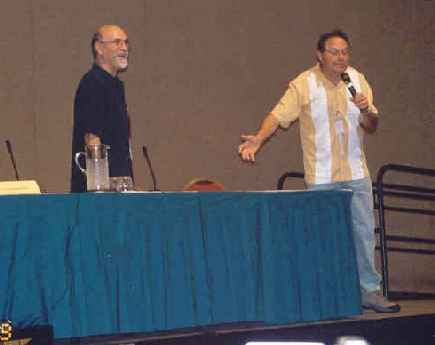 Tony Amendola and Stephen Furst